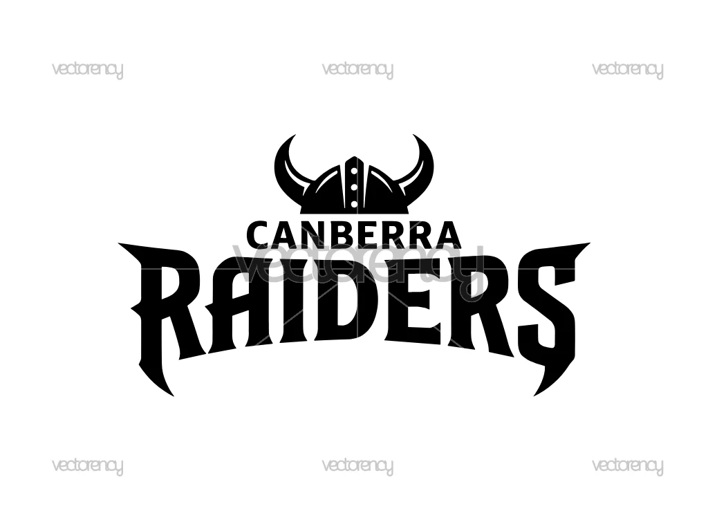 Canberra Raiders Vikings Vector SVG PNG