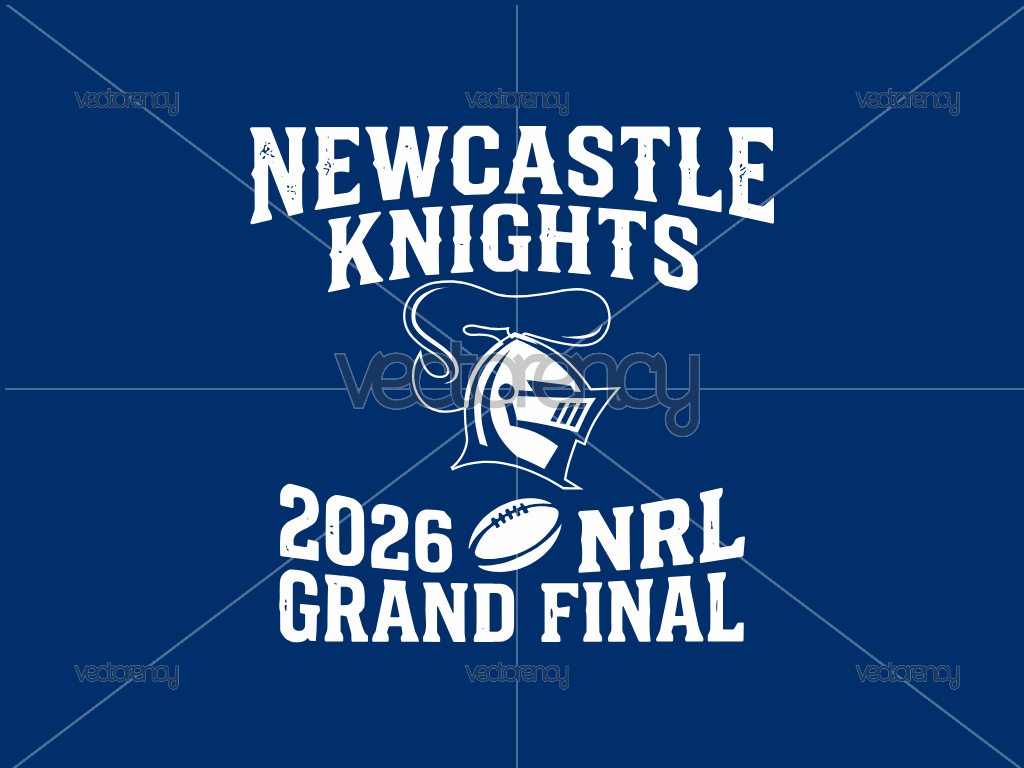 Newcastle Knights Grand Final 2026 Vector PNG Transparent
