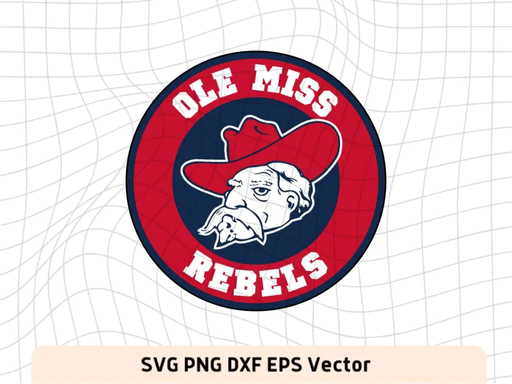 Hotty Toddy Ole Miss Rebels SVG