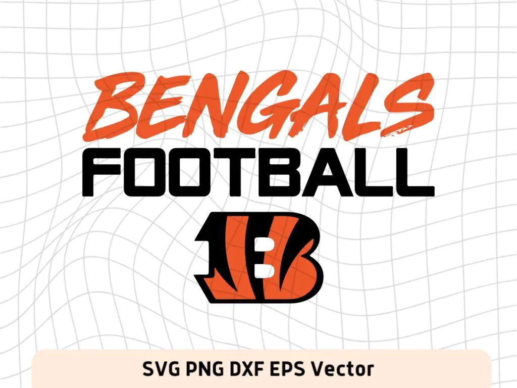 Cincinnati Bengals Football PNG Image, Bengals SVG Cricut | Vectorency