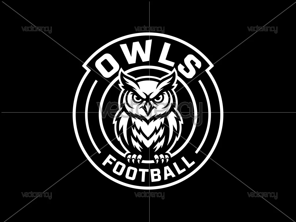 Owls Football SVG