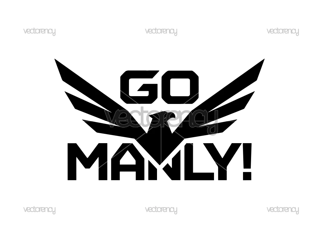 Go Manly Logo PNG