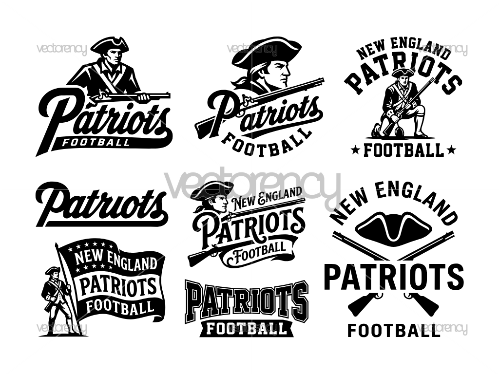 New England Patriots SVG Bundle Cricut Premium Design