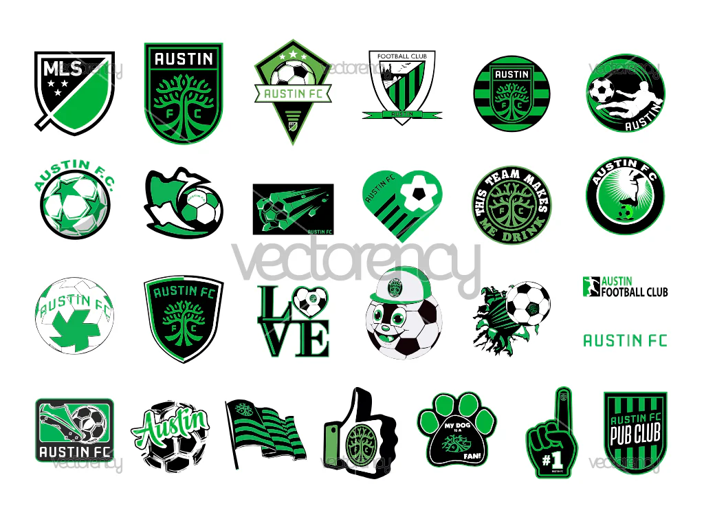 Austin FC SVG, Soccer Team, MLS Logo PNG