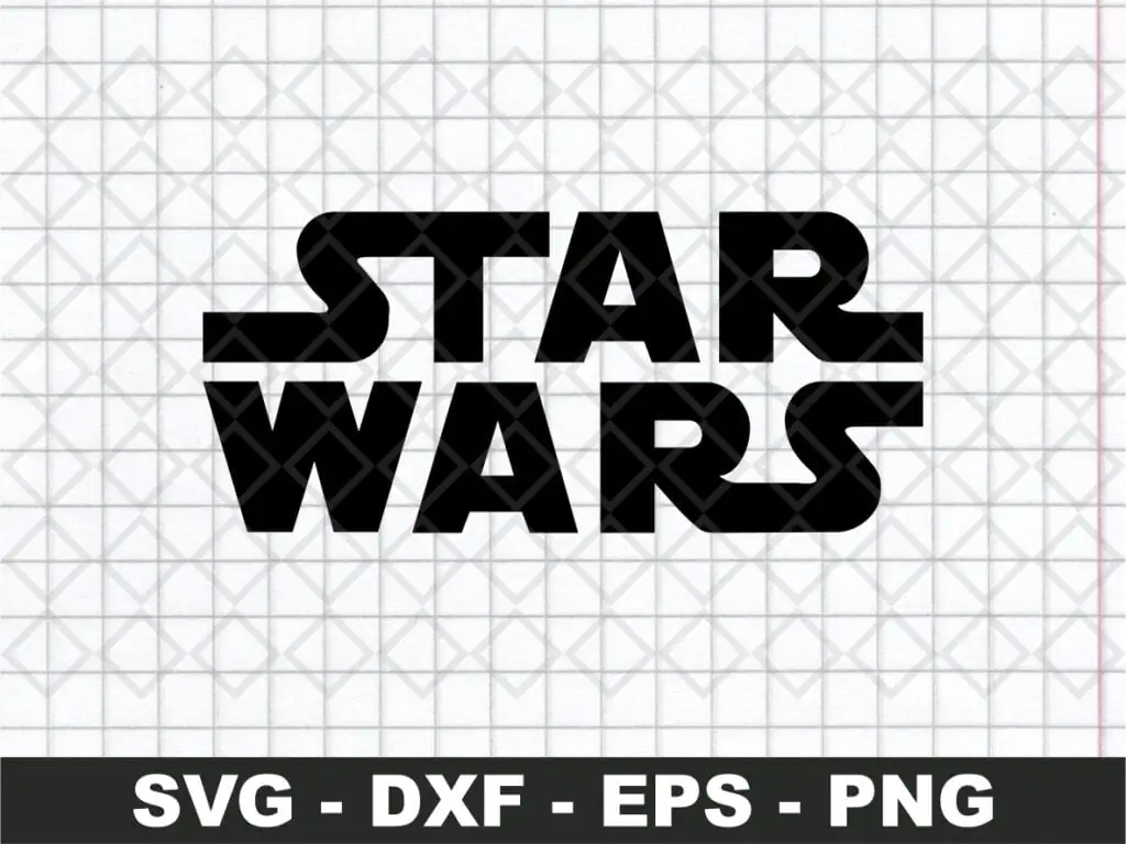 Star Wars SVG Cricut, Star Wars Vector, Star Wars Logo, Movie SVG