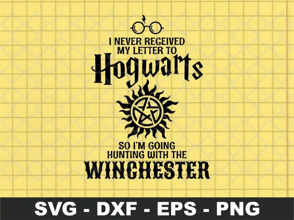 Potter and Winchesters SVG