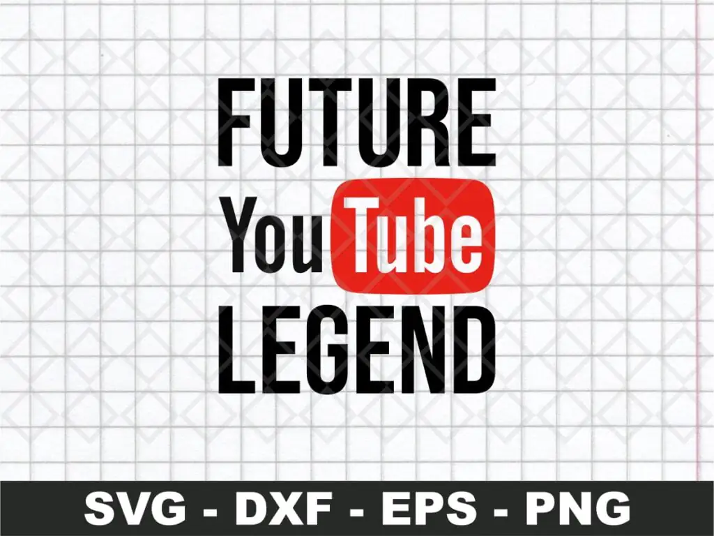 YOUTUBE LEGEND SVG PNG