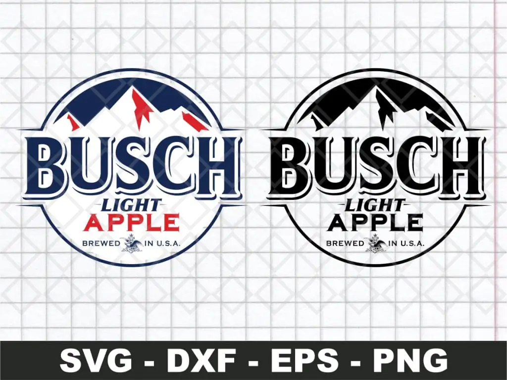 Busch Light Apple Logo SVG