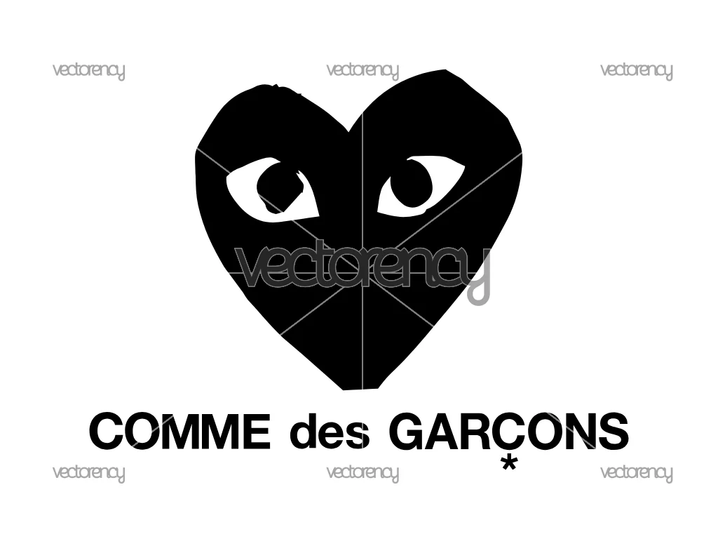 Comme Des Garcons SVG Black