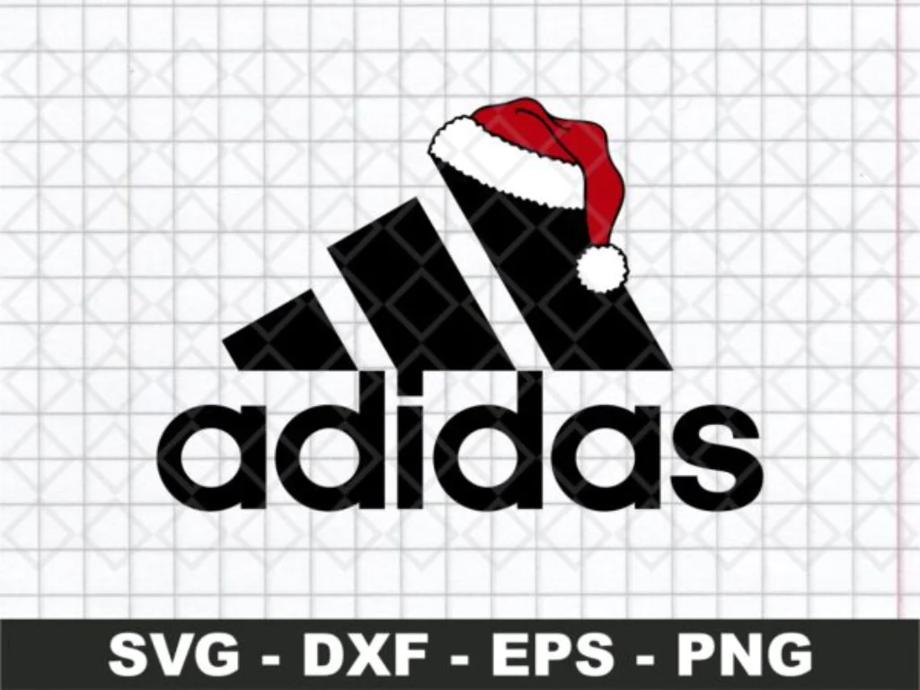 Adidas Christmas SVG