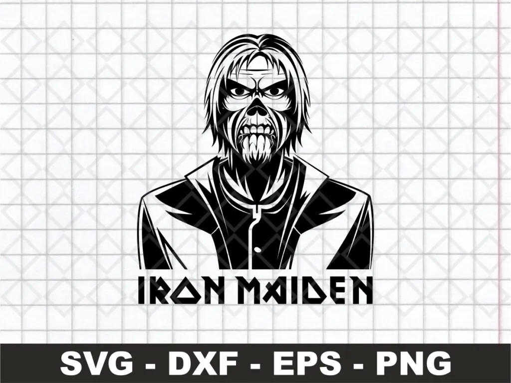 Eddie Iron Maiden SVG