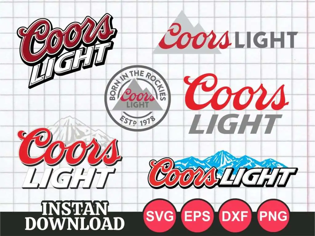 Coors Light SVG Bundle