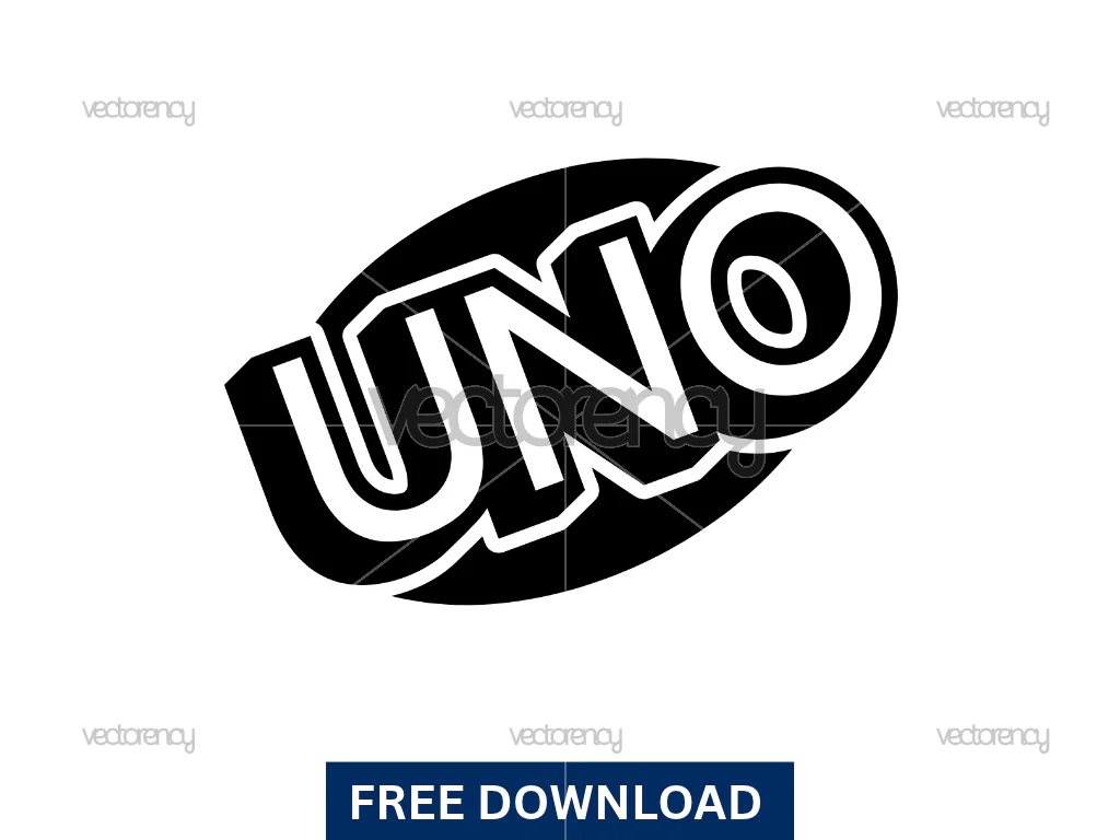 UNO SVG Black Logo Free