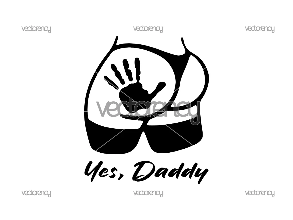 Yes Daddy Image SVG Clipart Free