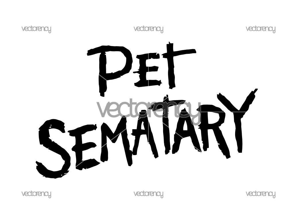 Pet Sematary Stephen King SVG