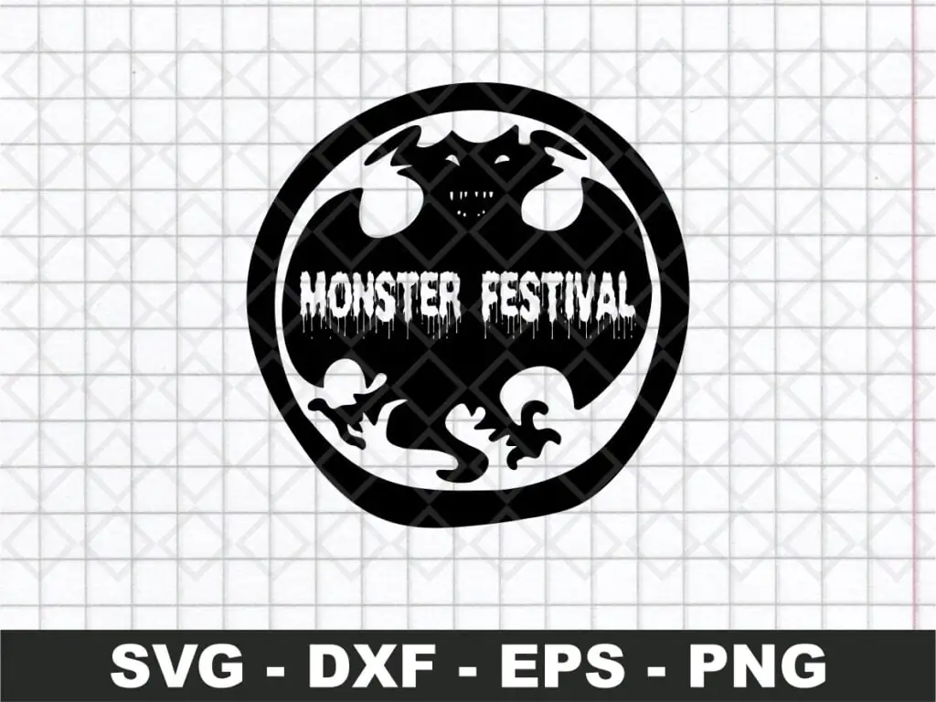 Monster Festival Logo SVG