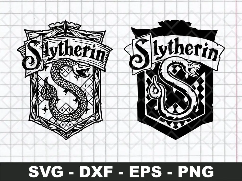 Slytherin Aesthetic SVG Cricut Cut File