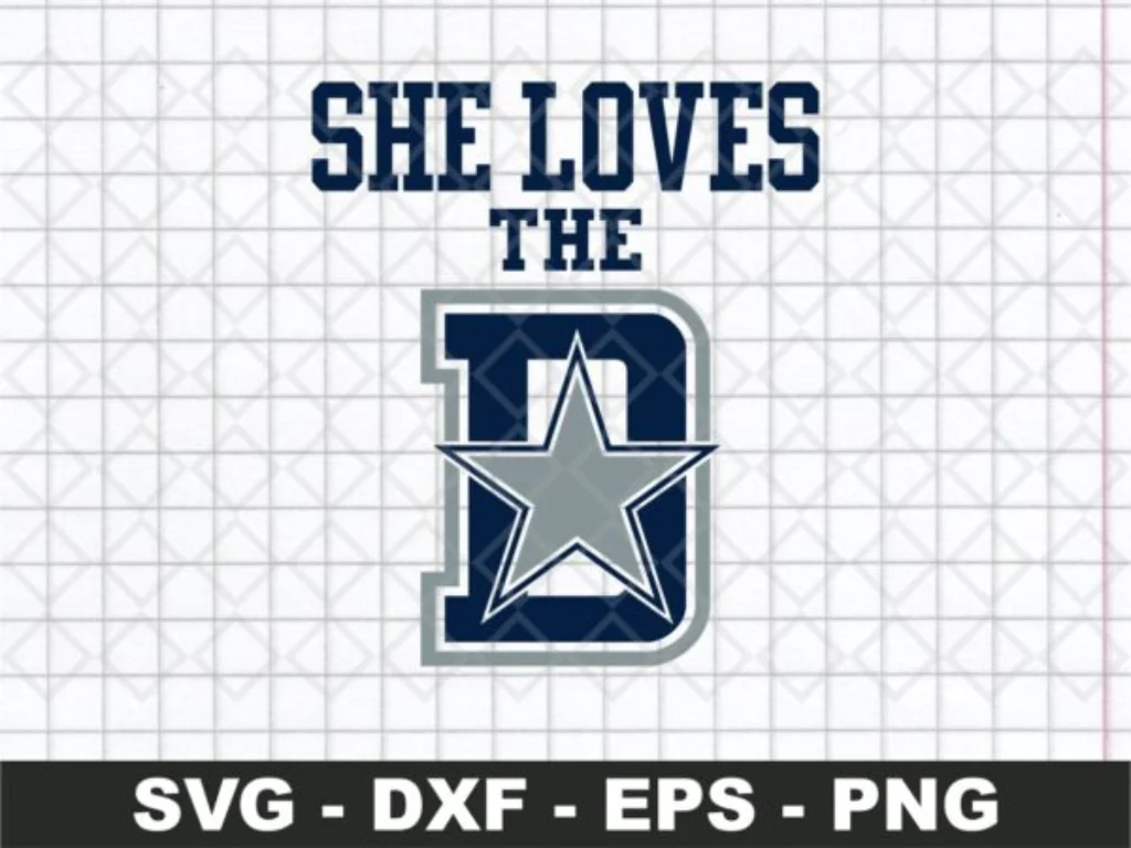 She Loves The Dallas SVG