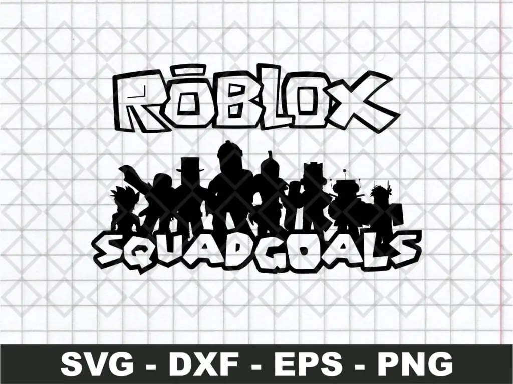 Roblox Squadgoals SVG PNG Files