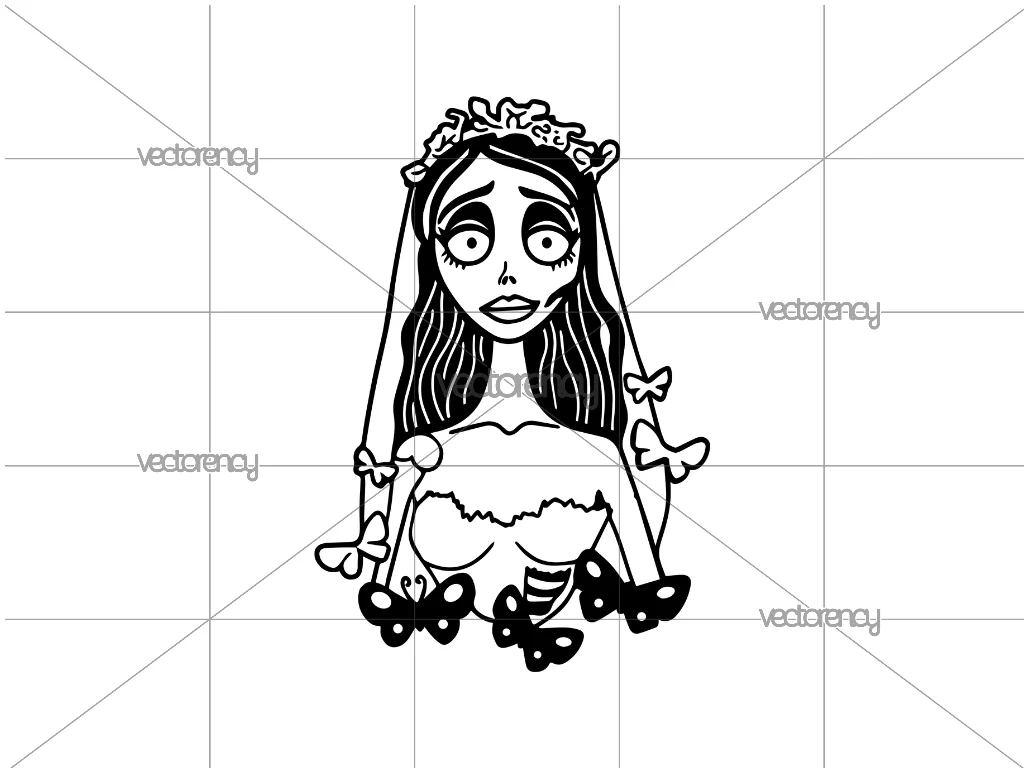 Corpse Bride Cut SVG Files