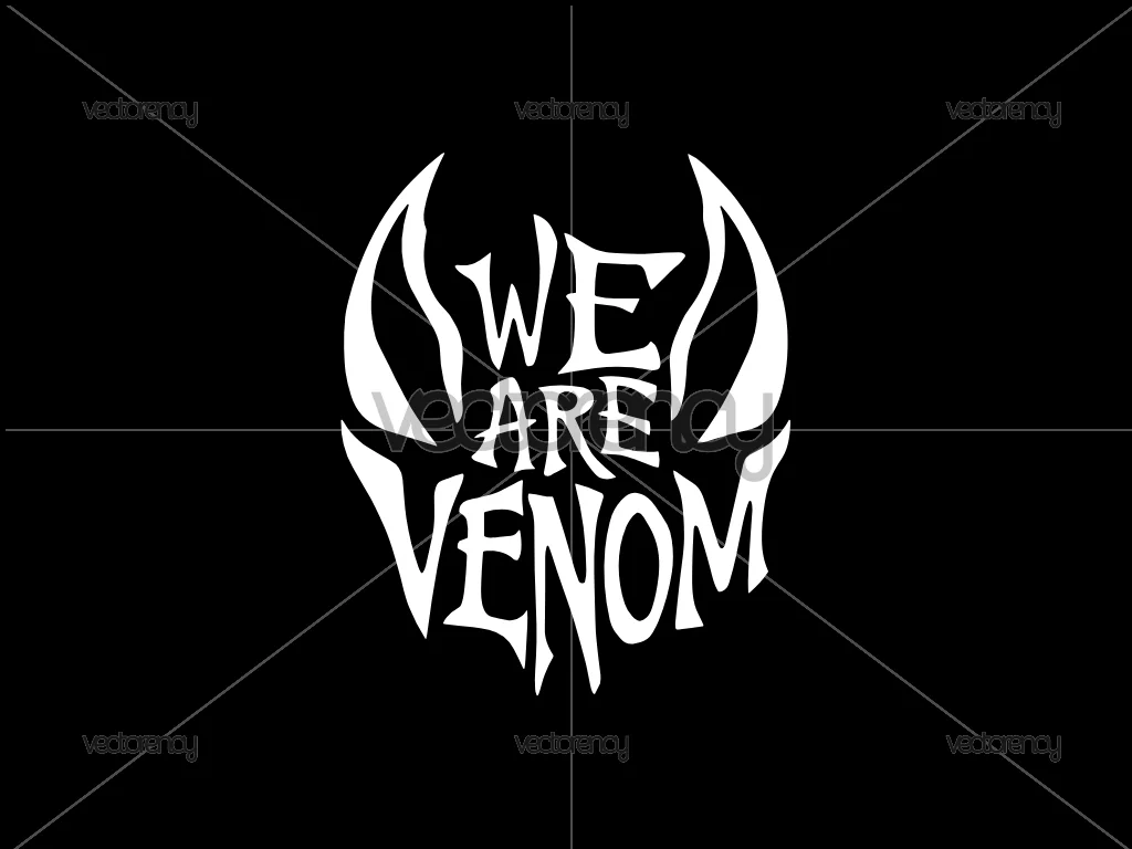 We Are Venom SVG Vector Image