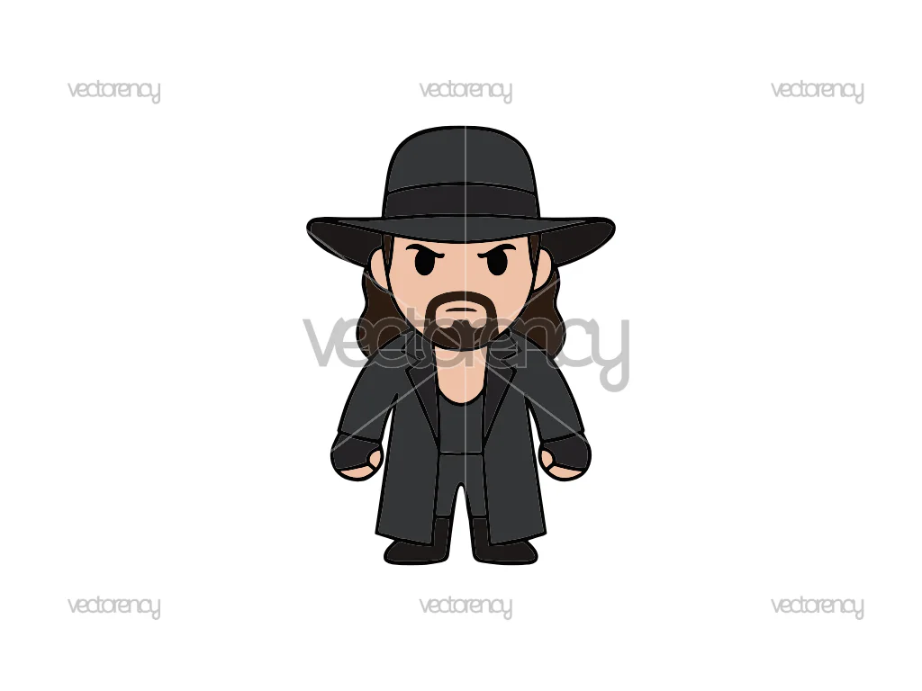WWE Undertaker Clipart Cartoon PNG