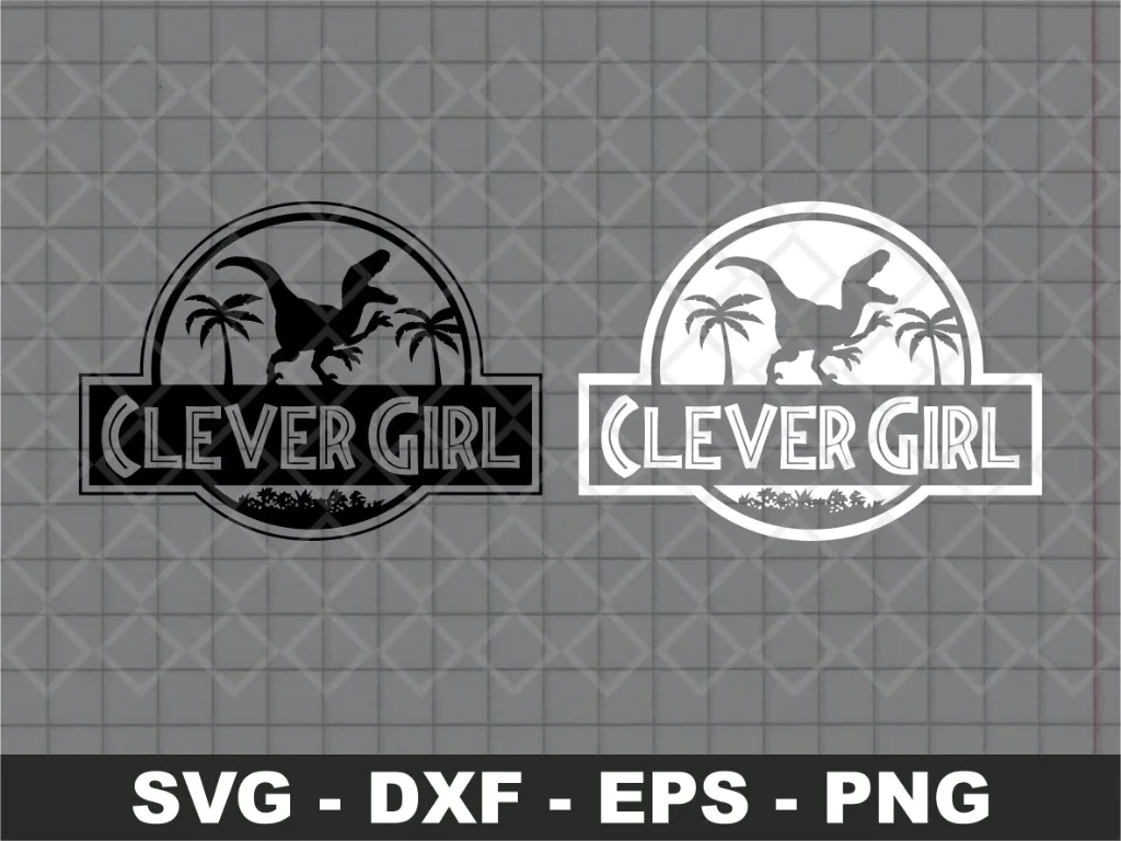 Jurassic Park Clever Girl SVG