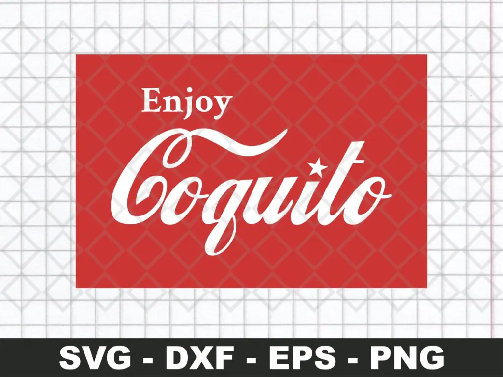 Enjoy Coquito SVG Puerto Rico SVG