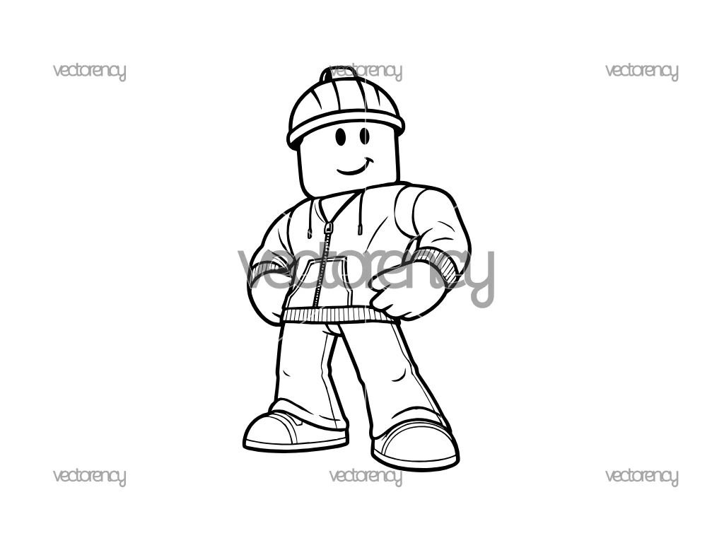Roblox Outline PNG EPS DXF SVG