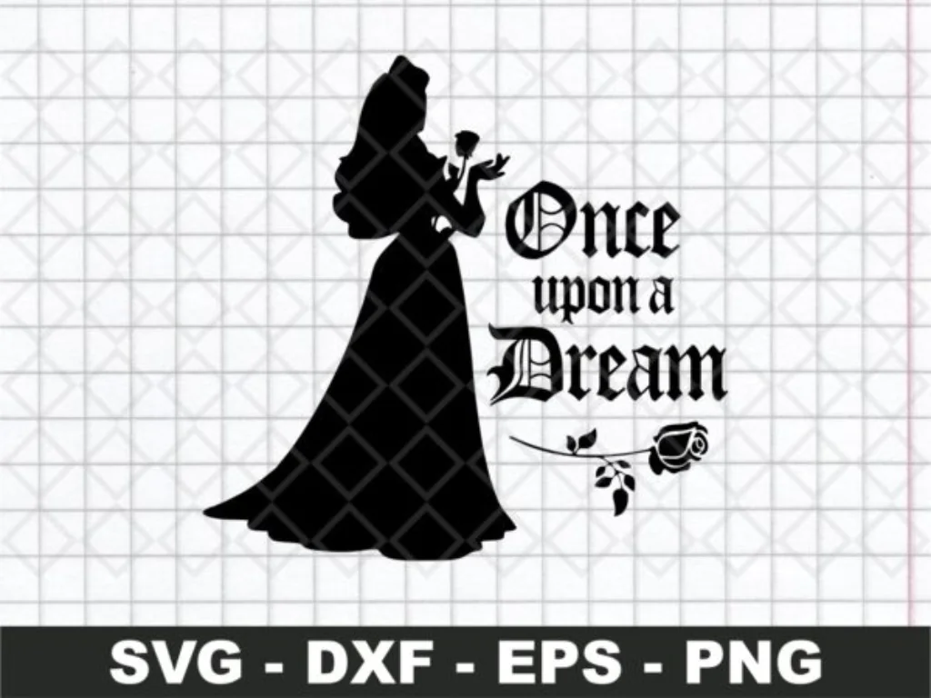 Once Upon a Dream Sleeping Beauty SVG