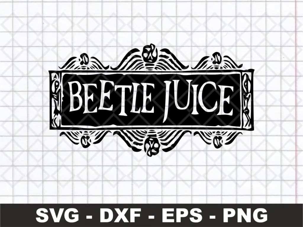 Beetlejuice Logo SVG