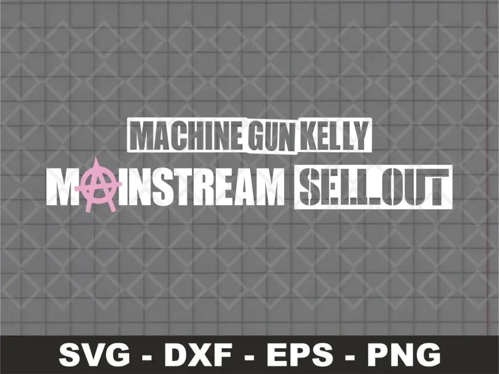 Machine Gun Kelly Logo SVG