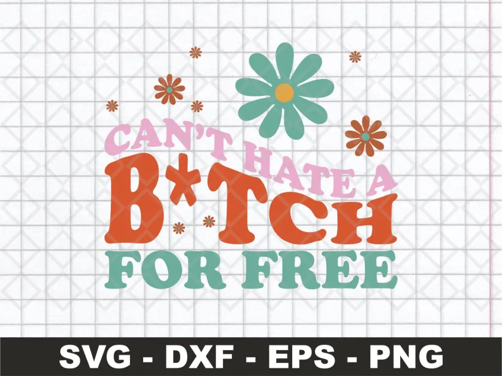 SZA Lyrics SVG Can’t Hate A Bitch For Free