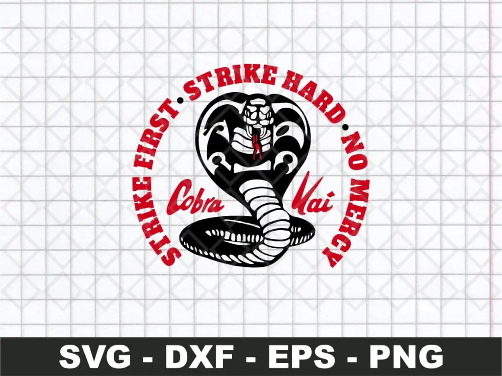 Cobra Kai Dojo Logo No Mercy SVG | Vectorency