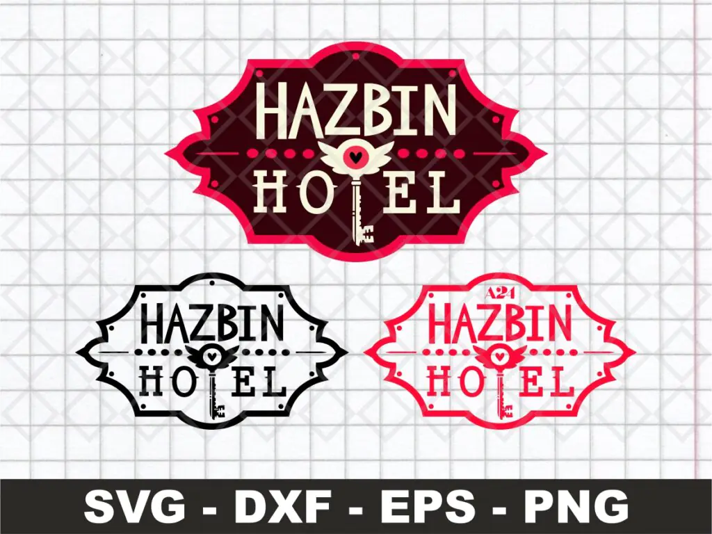 Hazbin Hotel Logo Transparent PNG SVG