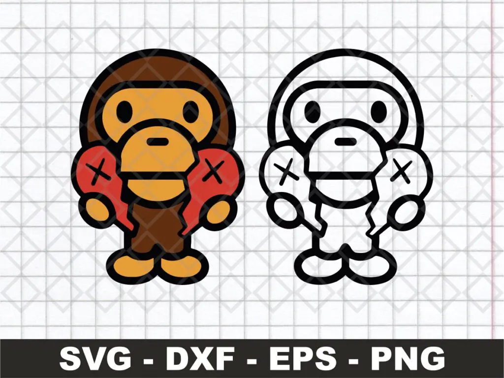 BAPE Monkey Character Download