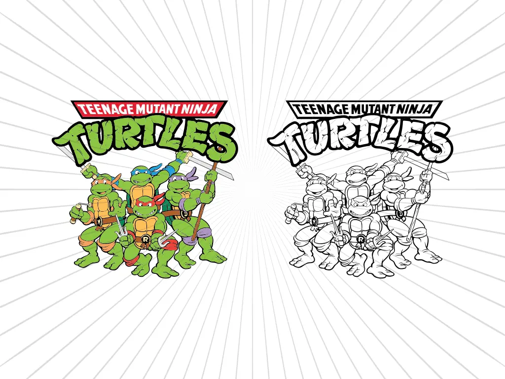 Ninja Turtles PNG HD Transparent and Vector EPS