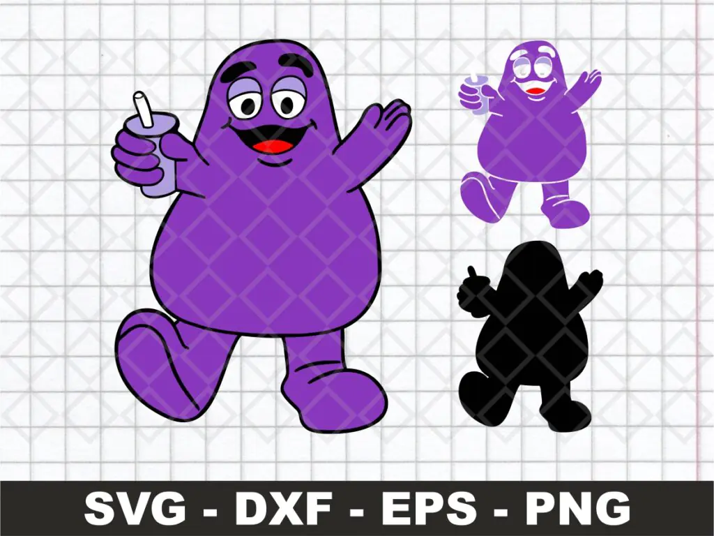 Grimace Shake SVG