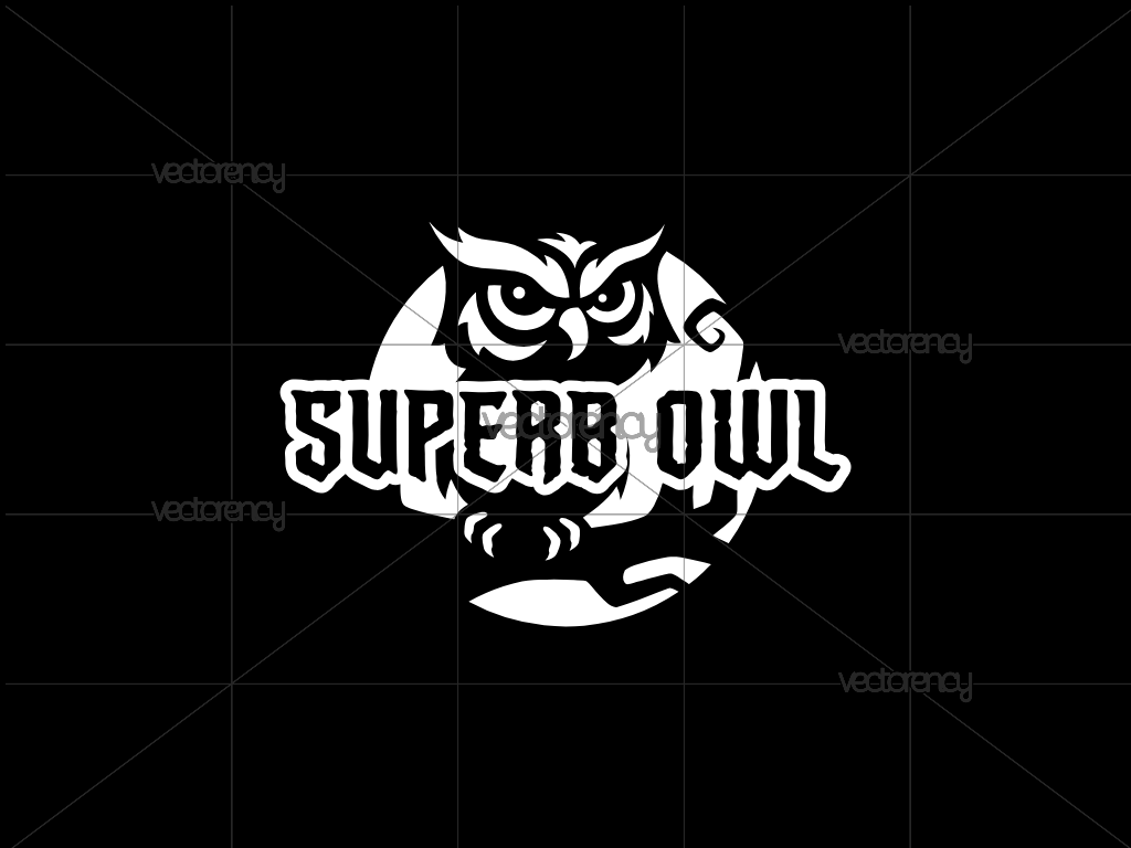 Superb Owl SVG