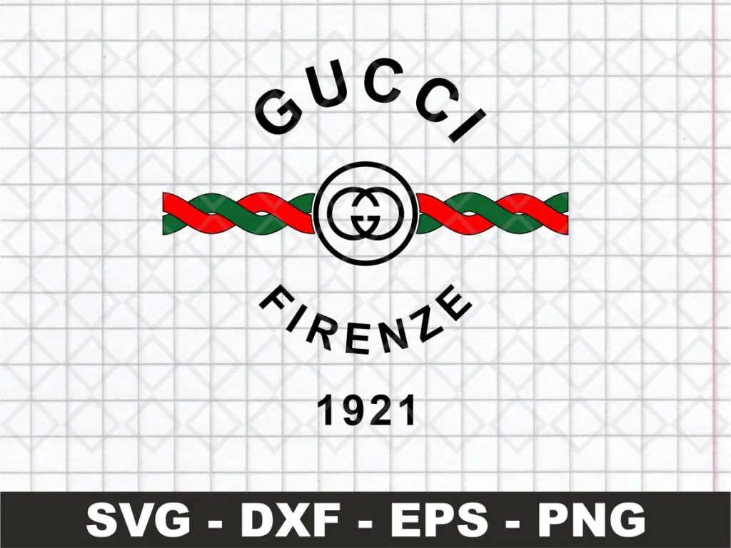 Gucci Firenze 1921 SVG Cricut