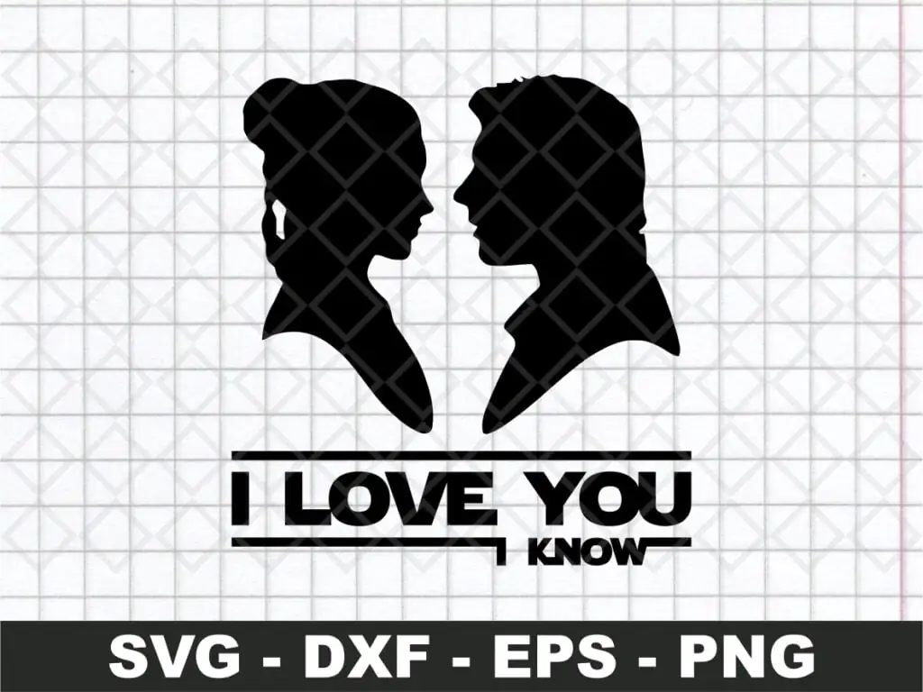 I Love You I Know SVG