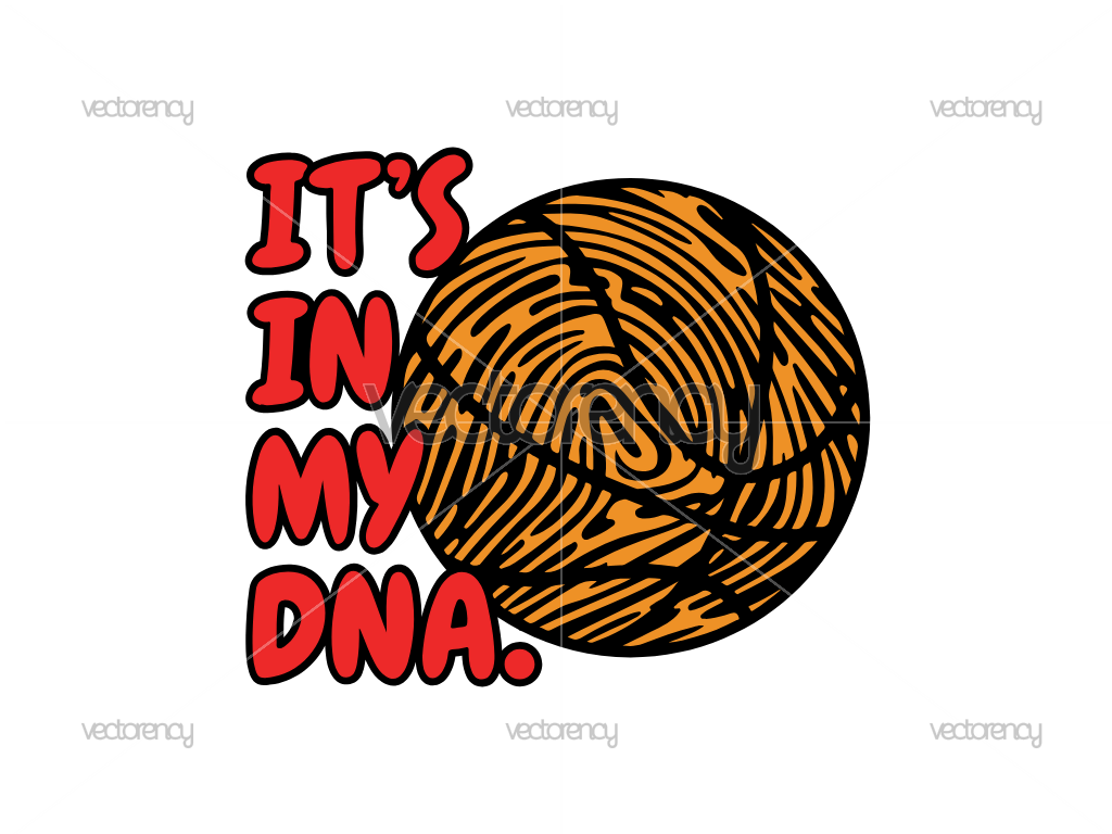 Basketball SVG It’s In My DNA