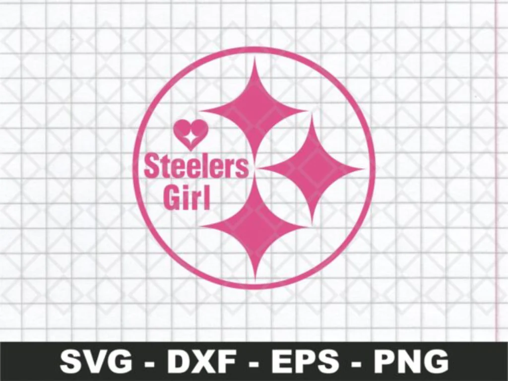 Steelers Girl SVG