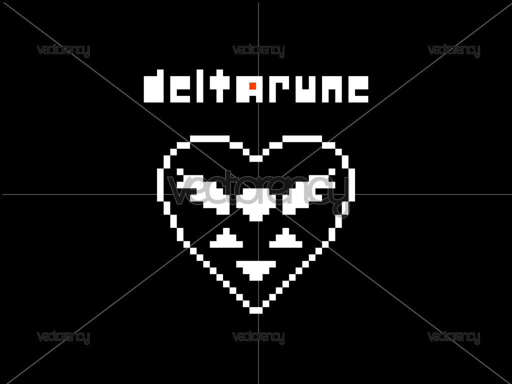 Deltarune Love Symbol Logo SVG