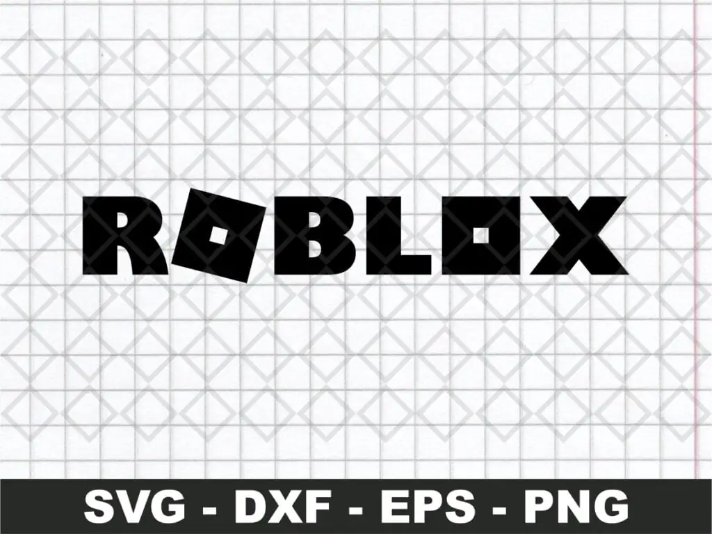 Roblox Logo Font SVG PNG File