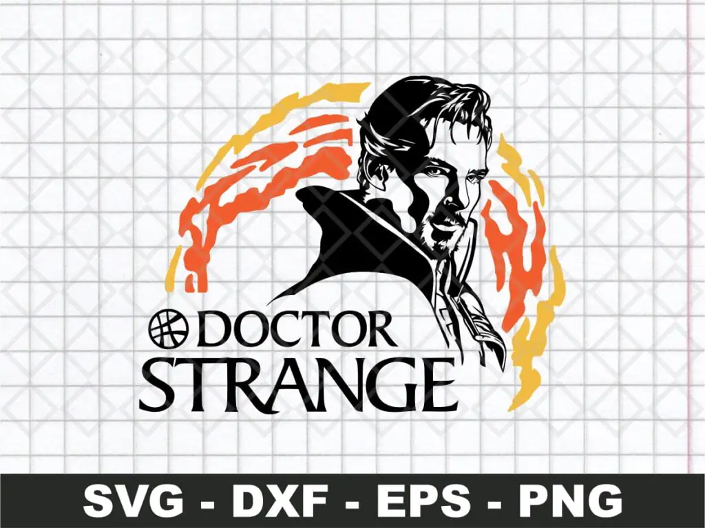 Doctor Strange SVG 2022 Available For Cricut And Silhouette Cameo