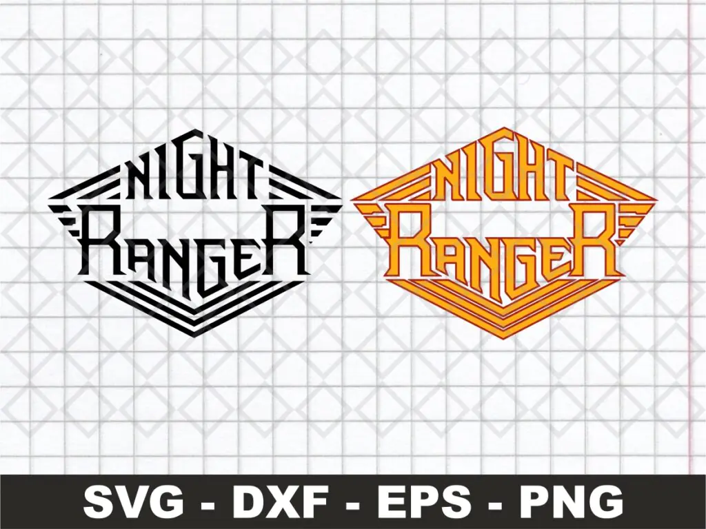 Night Ranger Logo SVG