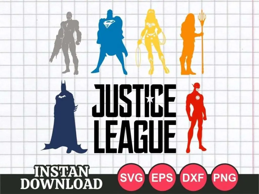 Justice League SVG Bundle