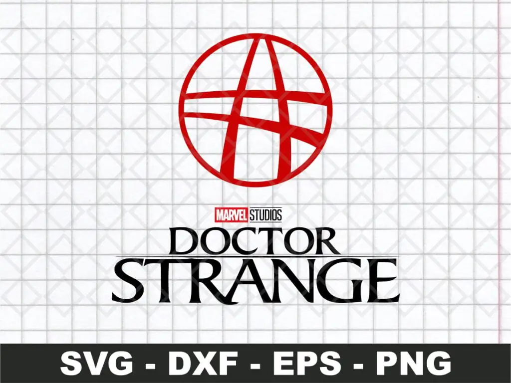 Doctor Strange Logo SVG Cricut