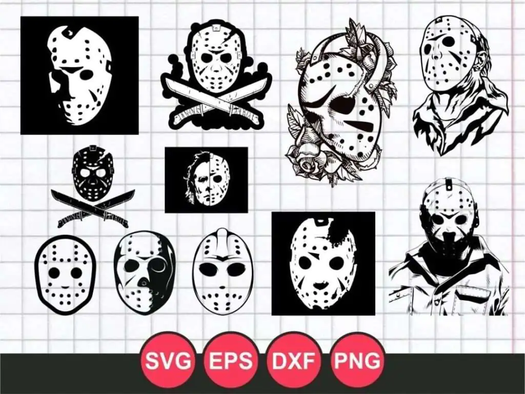 Jason Voorhees SVG Bundle